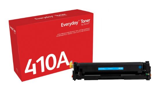 Image de Toner Everyday™ _OEM_NAME_ Cyan de Xerox compatible avec HP 410A (CF411A), Capacité standard (006R03697)