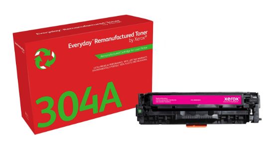 Image de Toner remanufacturé Magenta Everyday™ de Xerox compatible avec HP 304A (CC533A), Capacité standard (006R03824)