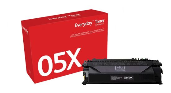 Image de Toner Everyday™ _OEM_NAME_ Noir de Xerox compatible avec HP 05X (CE505X), Grande capacité (006R03839)