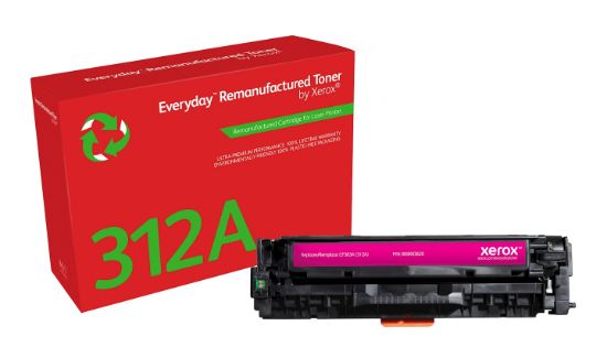Image de Toner remanufacturé Magenta Everyday™ de Xerox compatible avec HP 312A (CF383A), Capacité standard (006R03820)