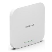 Image de NETGEAR Insight Cloud Managed WiFi 6 AX1800 Dual Band Access Point (WAX610) 1800 Mbit/s Blanc Connexion Ethernet, supportant l'alimentation via ce port (PoE) (WAX610-100EUS)
