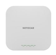 Image de NETGEAR Insight Cloud Managed WiFi 6 AX1800 Dual Band Access Point (WAX610) 1800 Mbit/s Blanc Connexion Ethernet, supportant l'alimentation via ce port (PoE) (WAX610-100EUS)