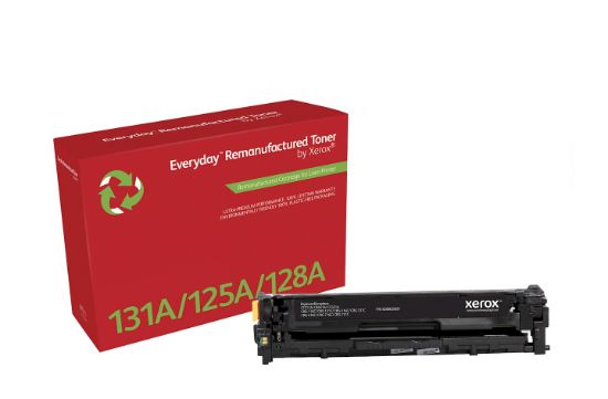 Image de Toner remanufacturé Cyan Everyday™ de Xerox compatible avec HP 131A (CF211A), Capacité standard (006R03809)