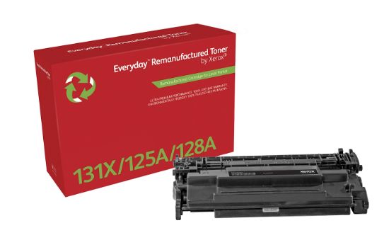 Image de Toner remanufacturé Noir Everyday™ de Xerox compatible avec HP 131X (CF210X), Grande capacité (006R03807)