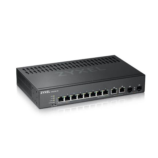 Image de Zyxel commutateur réseau Géré L2 Gigabit Ethernet (10/100/1000) Noir (GS2220-10-EU0101F)