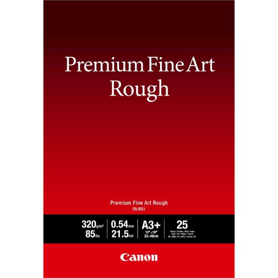 Image de Canon Papier A3+ beaux-arts texturé Premium FA-RG1, 25 feuilles (4562C004)