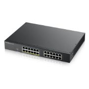 Image de Zyxel GS1900-24EP Géré L2 Gigabit Ethernet (10/100/1000) Connexion Ethernet, supportant l'alimentation via ce port (PoE) Noir (GS1900-24EP-EU0101F)