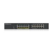 Image de Zyxel GS1900-24EP Géré L2 Gigabit Ethernet (10/100/1000) Connexion Ethernet, supportant l'alimentation via ce port (PoE) Noir (GS1900-24EP-EU0101F)