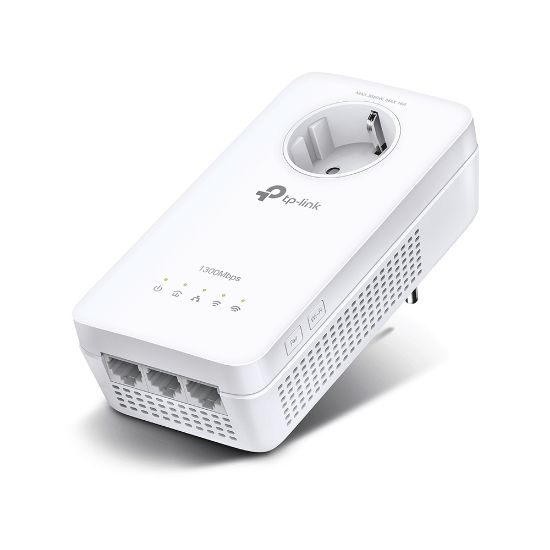 Image de TP-Link Adaptateur réseau CPL 300 Mbit/s Ethernet/LAN Wifi Blanc 1 pièce(s) (TL-WPA8631P)