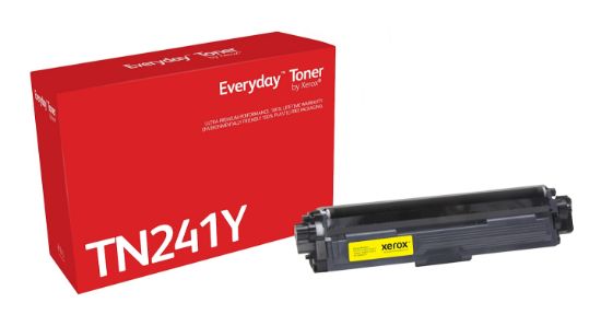 Image de Toner Jaune Everyday™ de Xerox compatible avec Brother TN241Y, Capacité standard (006R03715)