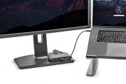 Image de StarTech.com Mini Station d'Accueil Thunderbolt 3 - Dock Portable pour Deux Écrans avec DP 4K 60Hz, 1x hub USB-A (USB 3.0/5 Gbps), GbE - Câble de 28 cm - Adaptateur Multiport ... (TB3DKM2DPL)