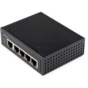 Image de StarTech.com Switch Industriel PoE Gigabit 5 Ports - 30W - Repartiteur Power Over Ethernet - Switch PoE+ GbE Non Géré - Commutateur Réseau Gigabit Haute Puissance - IP-30/-40 ... (IESC1G50UP)