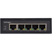 Image de StarTech.com Switch Industriel PoE Gigabit 5 Ports - 30W - Repartiteur Power Over Ethernet - Switch PoE+ GbE Non Géré - Commutateur Réseau Gigabit Haute Puissance - IP-30/-40 ... (IESC1G50UP)