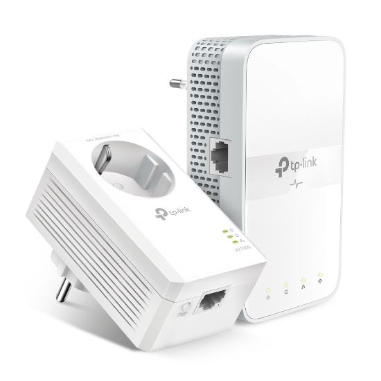 Image de TP-Link Adaptateur réseau CPL 1200 Mbit/s Ethernet/LAN Wifi Blanc 2 pièce(s) (TL-WPA7617 KIT)