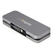 Image de StarTech.com Hub USB-C 4 Ports - 3x USB-A/1x USB-C - Hub USB 3.0 Type-C 5Gbps (USB 3.2 Gen 1) - Alimenté par Bus - Adaptateur Hub USB-C vers USB-A Portable - Câble 28.5cm/Ran ... (HB30CM3A1CB)