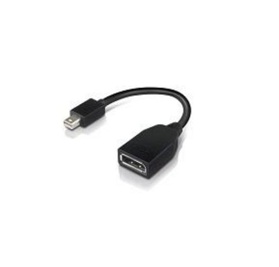 Image de Lenovo câble DisplayPort Mini DisplayPort Noir (4X90L13971)