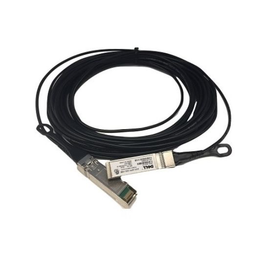 Image de DELL câble InfiniBand et à fibres optiques 3 m SFP+ Noir (470-ABLZ)
