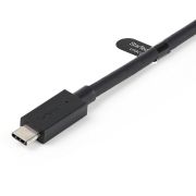Image de StarTech.com Câble USB-C de 1m avec Adaptateur USB-A Dongle, USB 10Gbps/5Gbps, 100W (5A) PD, 8K 60Hz/4K 144Hz DP Alt Mode - Compatible Thunderbolt (USBCCADP)