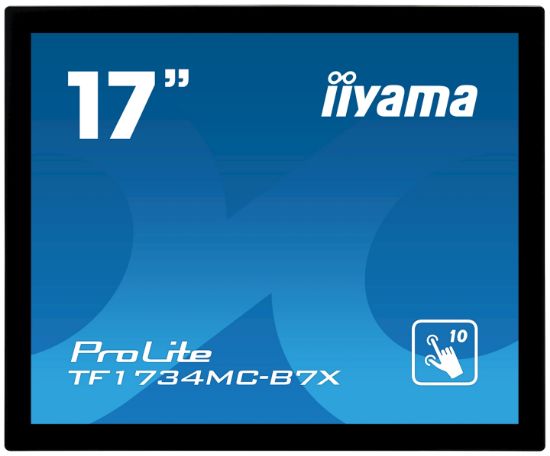Image de iiyama écran plat de PC 43,2 cm (17") 1280 x 1024 pixels SXGA LED Écran tactile Noir (TF1734MC-B7X)