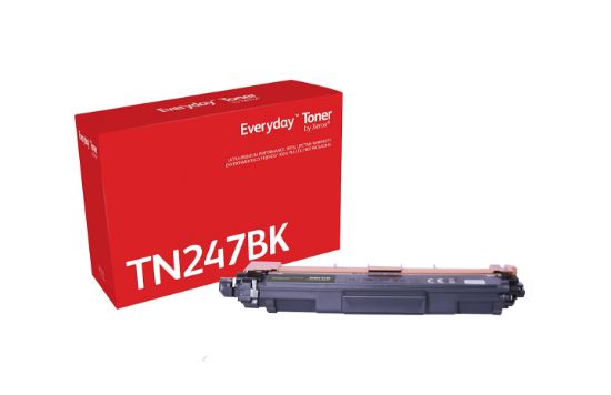 Image de Toner Noir Everyday™ de Xerox compatible avec Brother TN247BK, Grande capacité (006R04230)