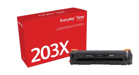 Image de Toner Everyday™ _OEM_NAME_ Noir de Xerox compatible avec HP 203X (CF540X), Grande capacité (006R04180)