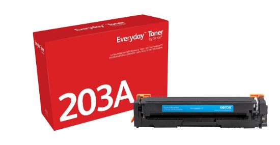 Image de Toner Everyday™ _OEM_NAME_ Cyan de Xerox compatible avec HP 203A (CF541A), Capacité standard (006R04177)
