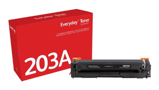 Image de Toner Everyday™ _OEM_NAME_ Noir de Xerox compatible avec HP 203A (CF540A), Capacité standard (006R04176)