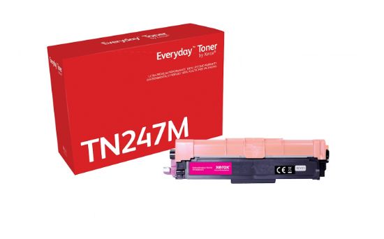 Image de Toner Magenta Everyday™ de Xerox compatible avec Brother TN247M, Grande capacité (006R04232)