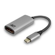 Image de ACT câble vidéo et adaptateur 0,15 m USB Type-C DisplayPort Gris (AC7030)