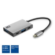 Image de ACT station d'accueil USB 3.2 Gen 2 (3.1 Gen 2) Type-C Gris (AC7070)