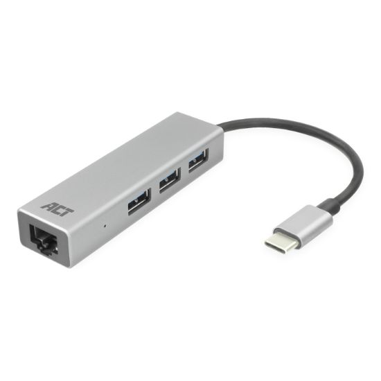 Image de ACT station d'accueil USB 3.2 Gen 1 (3.1 Gen 1) Type-C Gris (AC7055)