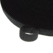 Image de ACT Velcro Nylon, Polypropylène Noir 1 pièce(s) (CT4041)