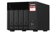 Image de QNAP TS-473A NAS Tower Ryzen Embedded V1500B 8 Go DDR4 0 To QNAP Turbo System Noir (TS-473A-8G)