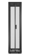 Image de APC Baie EasyRack 600mm/48U/1000mm avec toit, panneau latéral, roulettes, noir (ER6802)