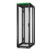 Image de APC Baie EasyRack 600mm/42U/1200mm avec toit, sans panneau latéral, roulettes, noir (ER6220)