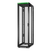 Image de APC Baie EasyRack 600mm/48U/1200mm avec toit, sans panneau latéral, roulettes, noir (ER6820)