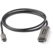 Image de StarTech.com Câble USB C vers HDMI 4K 60Hz HDR10 1m - Câble Adaptateur Vidéo Ultra HD USB Type-C vers HDMI 4K 2.0b - Convertisseur Graphique USB-C vers HDMI HDR - DP 1.4 Alt ... (CDP2HDMM1MH)