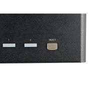 Image de StarTech.com Switch KVM 2 Ports Quadruple Écran DisplayPort - 4K 60Hz UHD HDR - Concentrateur KVM 4K DP 1.2 avec 2 Ports USB 3.0 (5Gbps) & 4 Ports USB 2.0 HID, Audio - Commu ... (SV231QDPU34K)