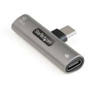 Image de StarTech.com Adaptateur USB-C Audio & Chargeur - Convertisseur Audio Port USB-C Casque/Écouteurs - 60W USB Type-C Power Delivery Pass-Through - Smartphone/Tablette/Portable (CDP2CAPDM)