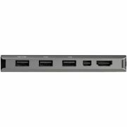 Image de StarTech.com Adaptateur Multiports USB-C - USB-C vers HDMI ou Mini DisplayPort 4K 60Hz - Alimentation 100W Passthrough - Hub USB 4 Ports 10Gbps - Mini Dock USB Type-C - Câbl ... (DKT31CMDPHPD)
