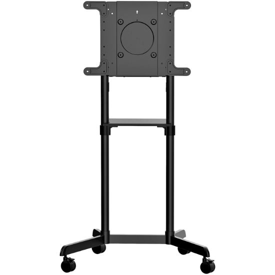 Image de StarTech.com Chariot Meuble TV - Support TV sur Roulettes Portable pour Écrans VESA 37-70" (70kg) - Pied TV avec Étagère de Rangement - Inclinable - Gabarit de Montage Univer ... (MBLTVSTNDEC)
