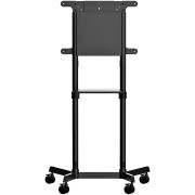 Image de StarTech.com Chariot Meuble TV - Support TV sur Roulettes Portable pour Écrans VESA 37-70" (70kg) - Pied TV avec Étagère de Rangement - Inclinable - Gabarit de Montage Univer ... (MBLTVSTNDEC)