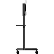 Image de StarTech.com Chariot Meuble TV - Support TV sur Roulettes Portable pour Écrans VESA 37-70" (70kg) - Pied TV avec Étagère de Rangement - Inclinable - Gabarit de Montage Univer ... (MBLTVSTNDEC)
