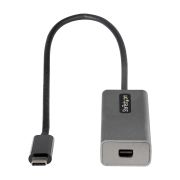 Image de StarTech.com Adaptateur USB C vers Mini DisplayPort - Dongle USB-C 4K 60Hz vers mDP - USB Type-C vers Écran Mini DP - Convertisseur Graphique - Compatible Thunderbolt 3 - Câble ... (CDP2MDPEC)