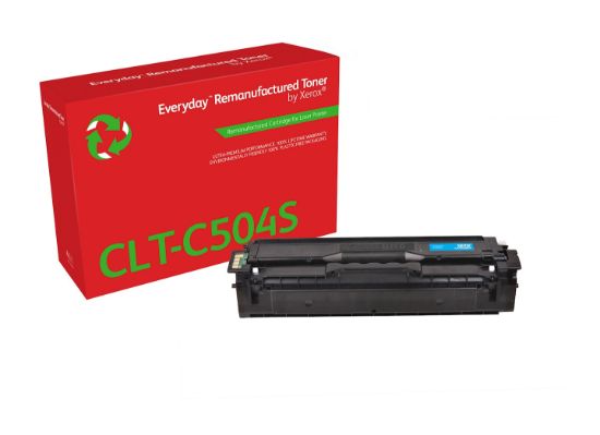 Image de Toner remanufacturé Cyan Everyday™ de Xerox compatible avec Samsung CLT-C504S, Capacité standard (006R04309)