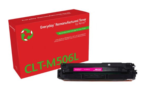 Image de Toner remanufacturé Magenta Everyday™ de Xerox compatible avec Samsung CLT-M506L, Grande capacité (006R04314)