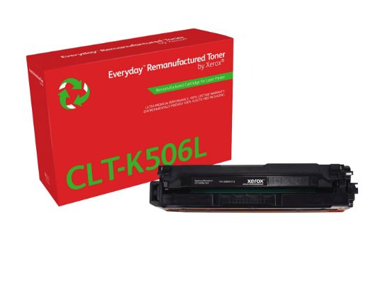 Image de Toner remanufacturé Noir Everyday™ de Xerox compatible avec Samsung CLT-K506L, Grande capacité (006R04312)