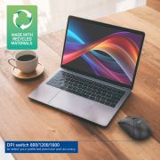 Image de ACT souris Bureau Ambidextre RF sans fil Optique 1000 DPI (AC5105)