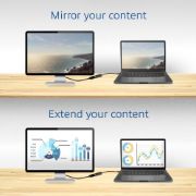 Image de ACT câble vidéo et adaptateur 0,15 m USB Type-C HDMI Type A (Standard) Noir (AC7305)