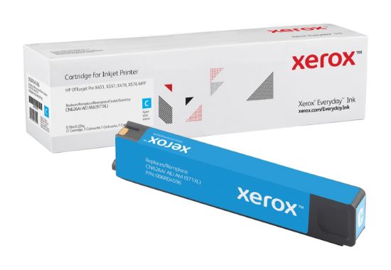 Image de Toner Everyday™ _OEM_NAME_ Cyan de Xerox compatible avec HP 971XL (CN626AE, CN626A, CN626AM), Grande capacité (006R04596)